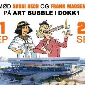 Mød Sussi Bech og Frank Madsen på Art Bubble 2024 i DOKK1 i Aarhus